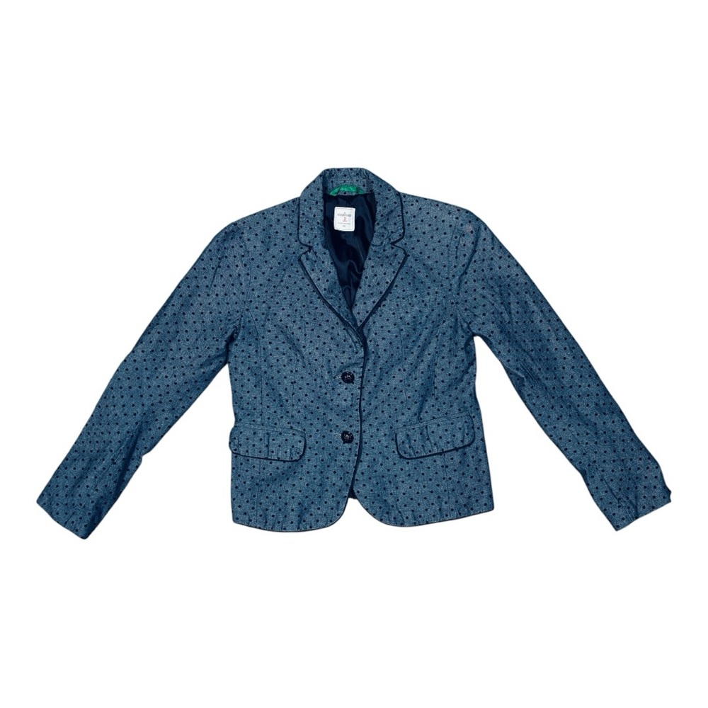 Gap 0 Petite polka dot blazer